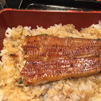 Eel donburi