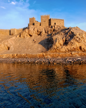 Coral Island, also called Pharoah's Island. Click to enlarge.