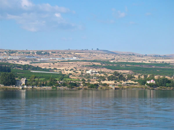 Capernaum - View from Kinneret