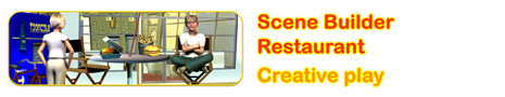 Scene Builder Restaurant